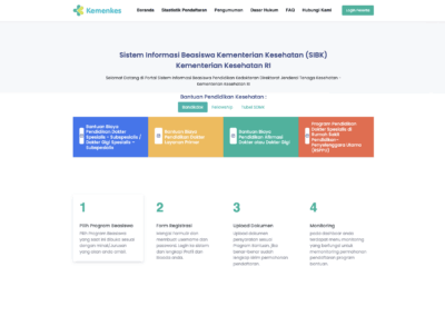 SIBK (Sistem Informasi Beasiswa Kedokteran)